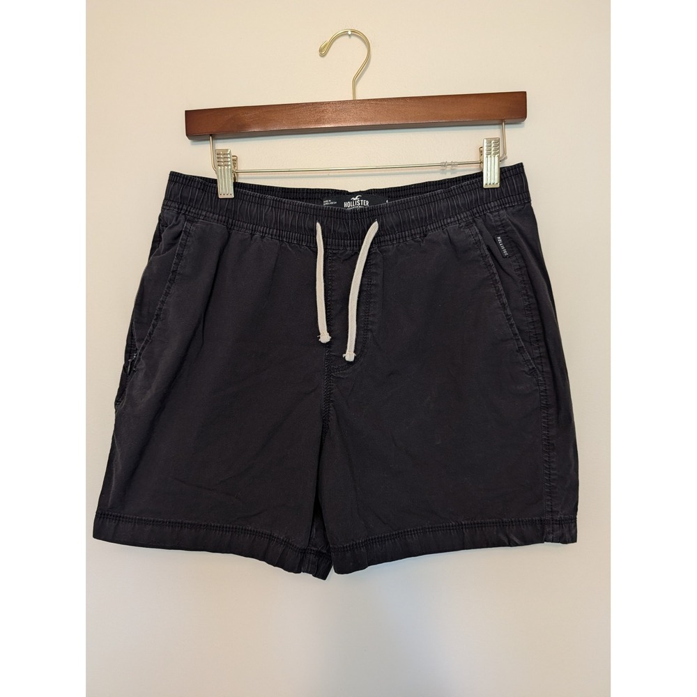 Men's Hollister Epic Flex Jogger Shorts Black S (fits 30x4.5)